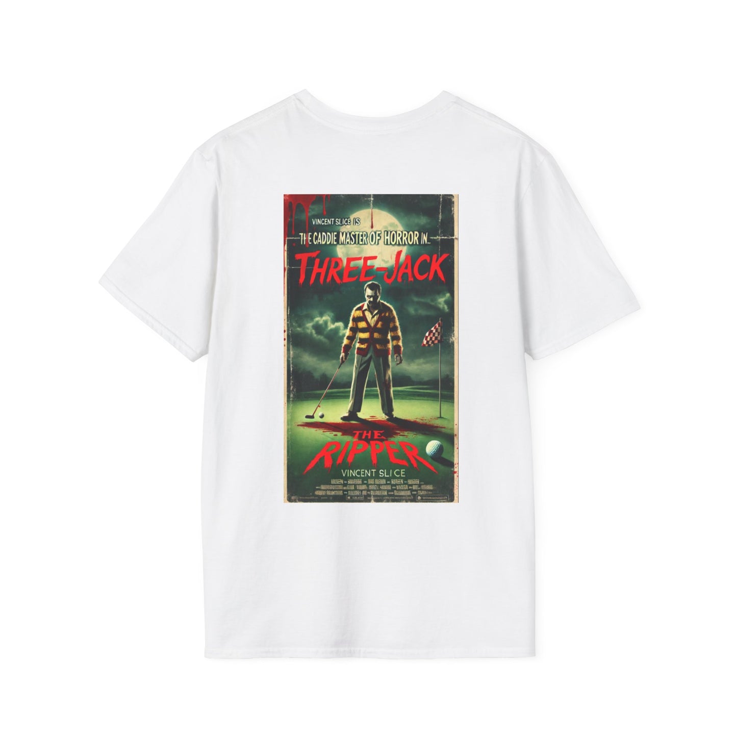 3-JACK THE RIPPER T-Shirt - Starring VINCENT SLICE - Golf Noir Signature Apparel