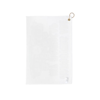 "HANGOVERS ARE MY HANDICAP" Golf Towel — XXX-OUT Designs Trademark Towel
