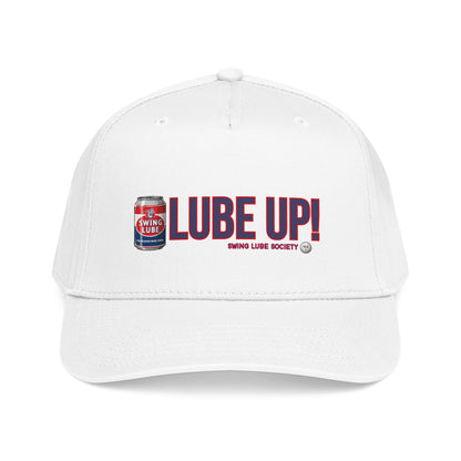 Lube Up! Baseball Cap — Swing Lube Society Headwear