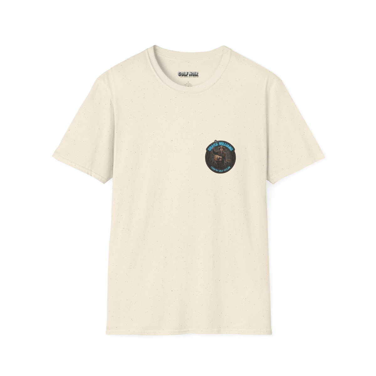 TAKE THIS CLUB AND SHOVE IT! Golf Noir T-Shirt - Starring SHANK WILLIAMS
