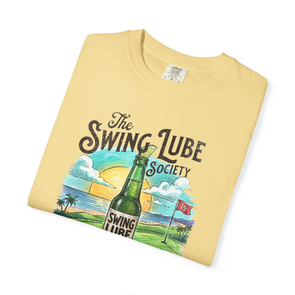 Grip It & Sip It T-Shirt 1 — Swing Lube Society Signature Apparel