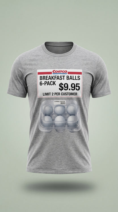Breakfast Balls T-Shirt — The Shag Bag Apparel