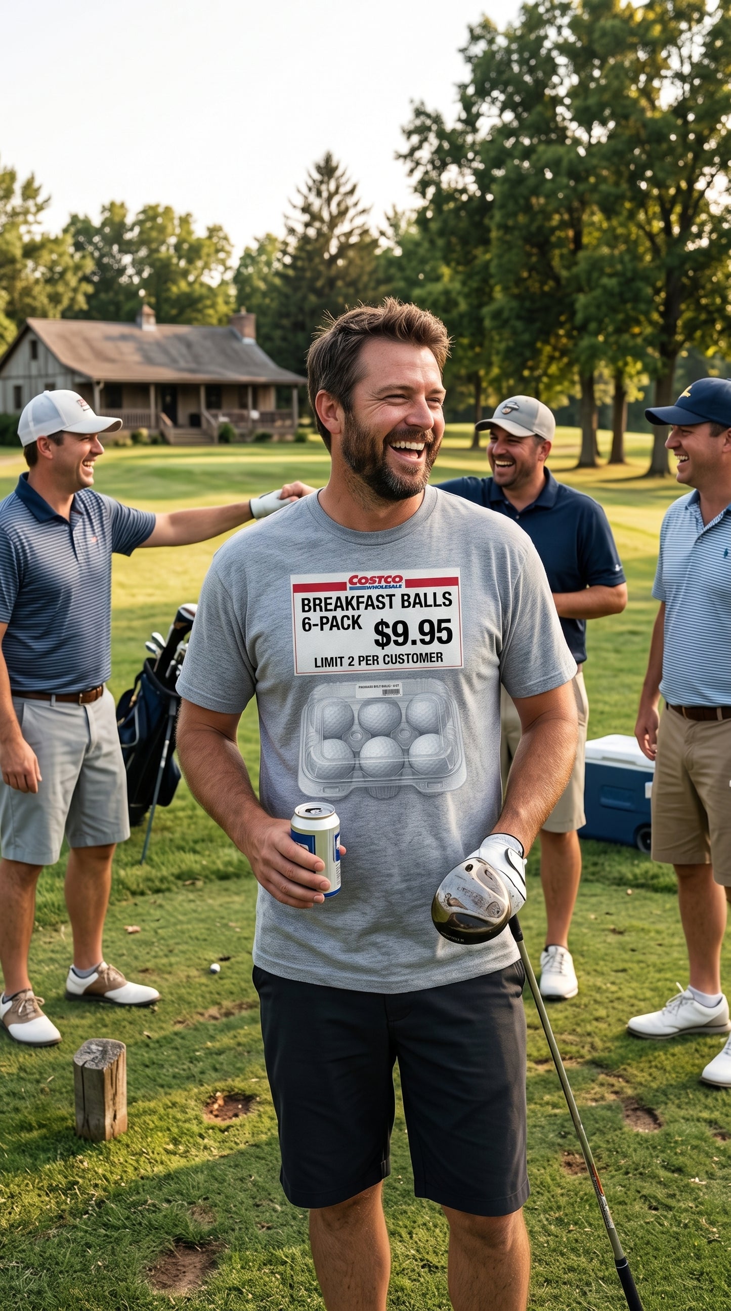 Breakfast Balls T-Shirt — The Shag Bag Apparel