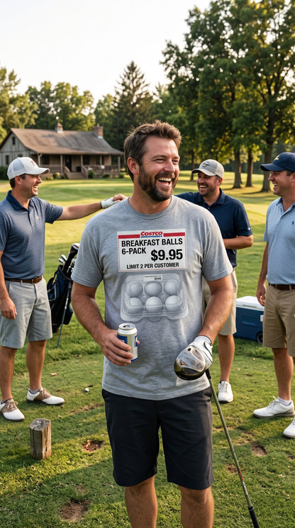 Breakfast Balls T-Shirt — The Shag Bag Apparel
