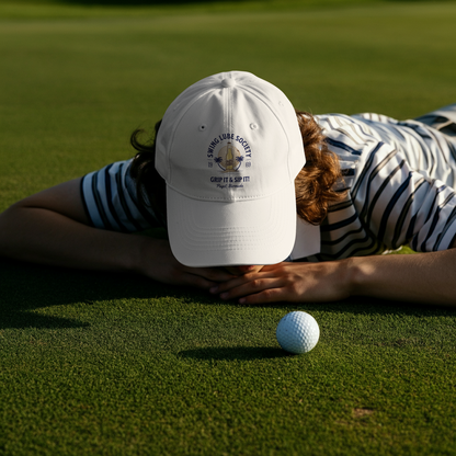 SLS Grip it & Sip it Cap 1 - Swing Lube Society Statement Headwear
