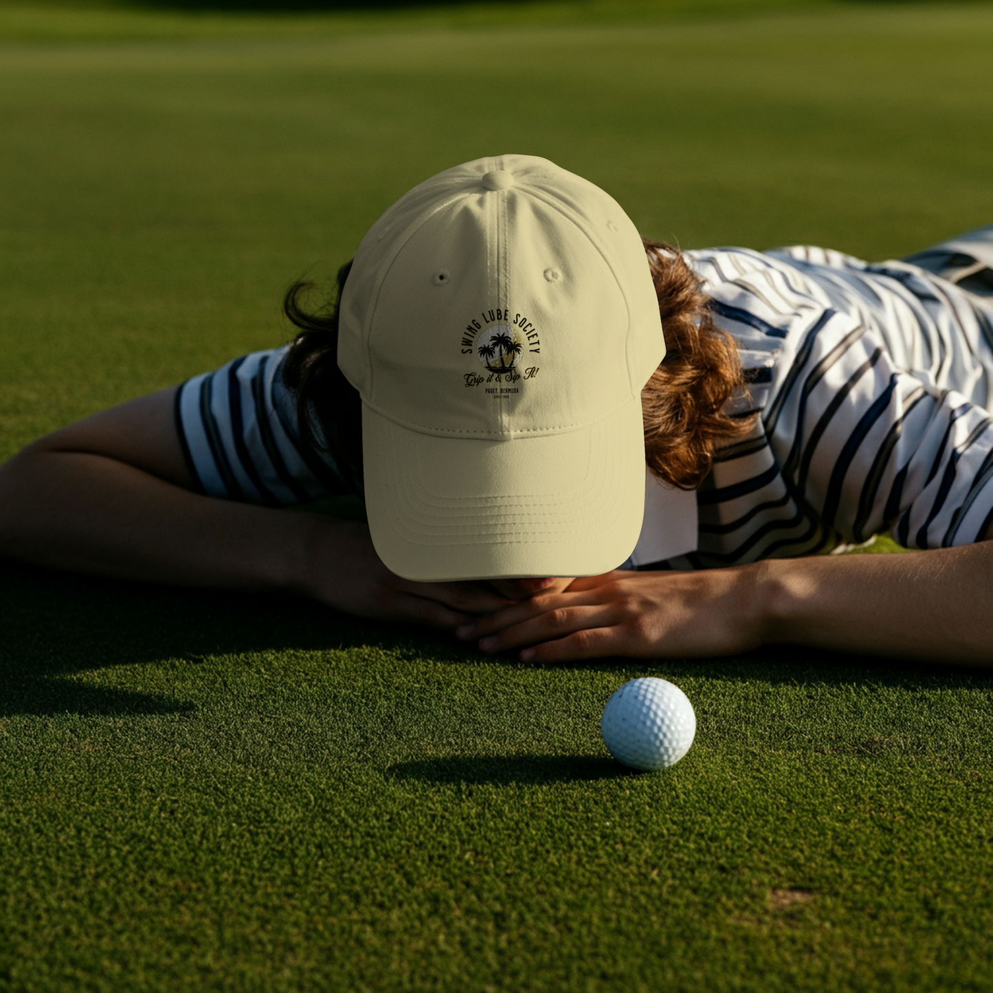 Grip it & Sip it Cap 3 - Swing Lube Society Statement Headwear