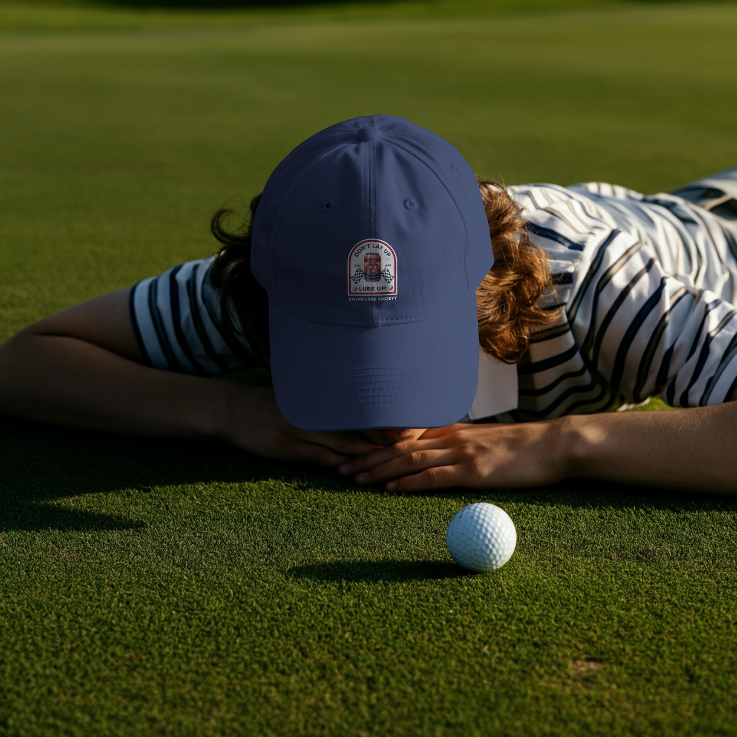 Don't Lay Up Cap 1 - Swing Lube Society Statement Headwear
