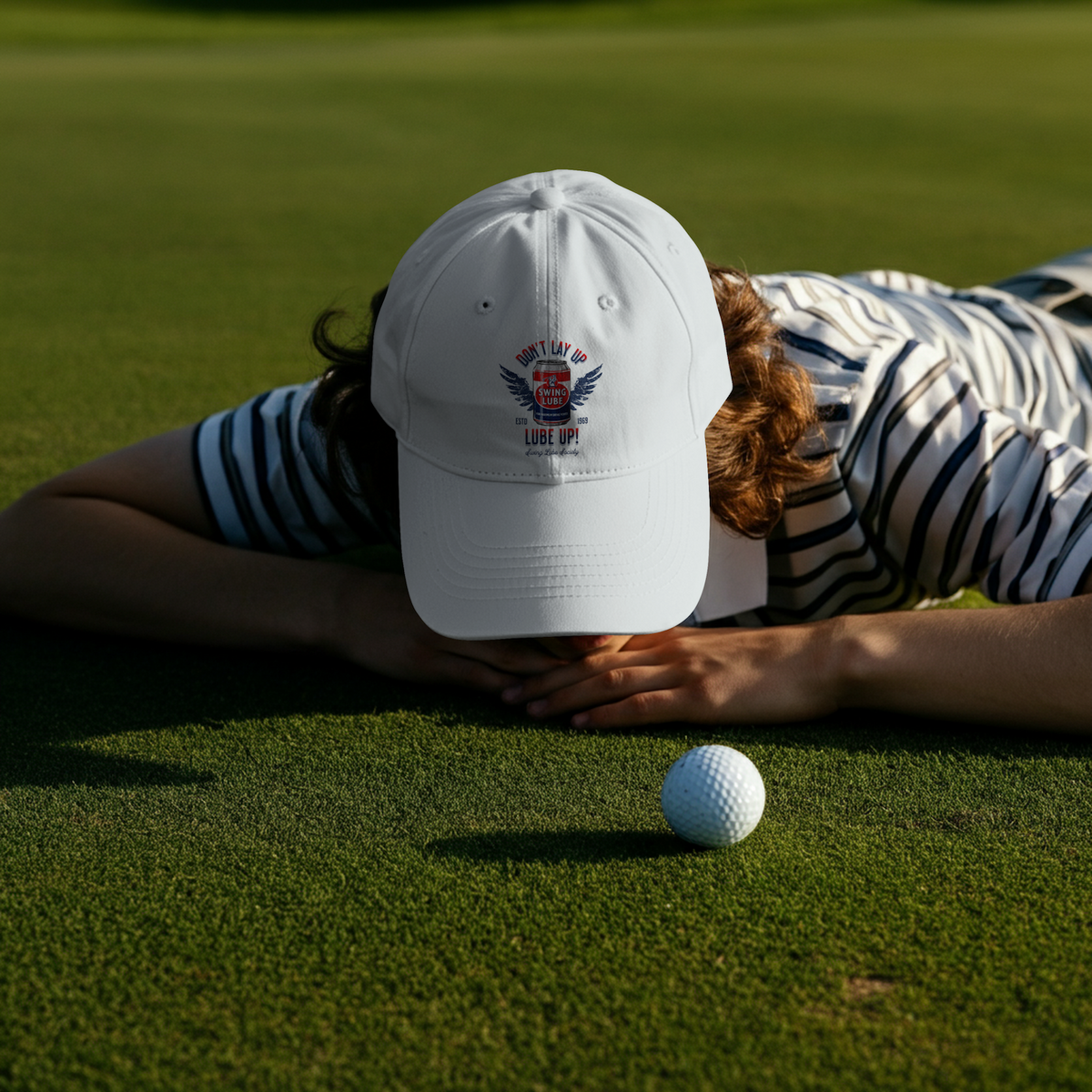 Don't Lay Up Cap 4 - Swing Lube Society Statement Headwear