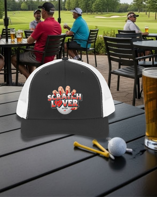"Scratch Lover" Trucker Hat - XXX-OUT Designs Headwear