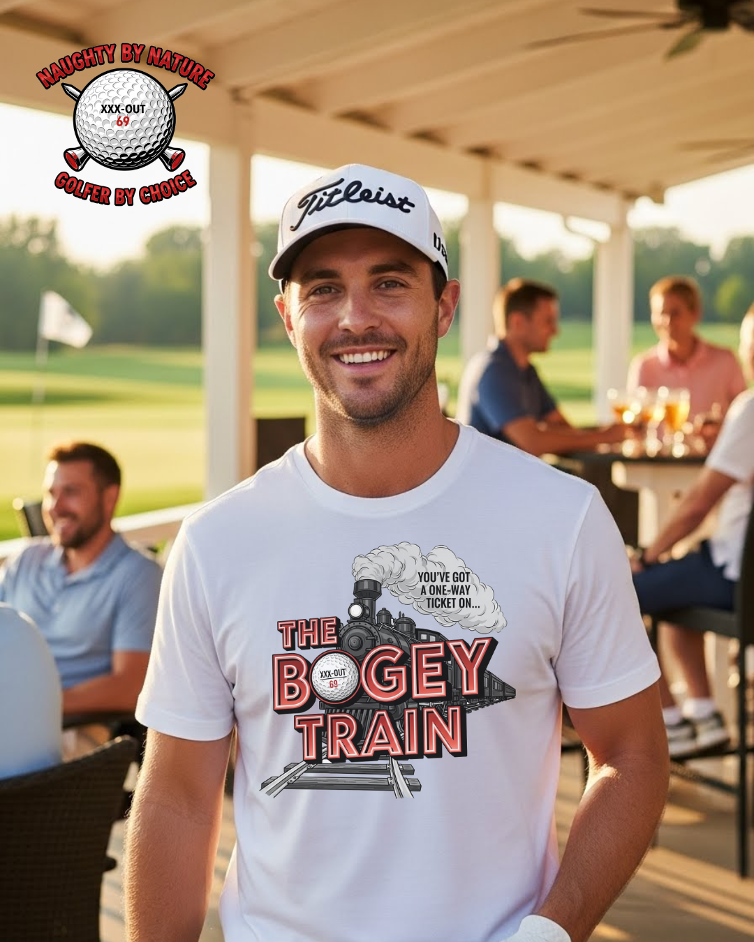 The Bogey Train T‑Shirt – XXX-OUT Design - Signature Apparel
