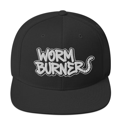 Worm Burner Snapback Hat - Golffiti Statement Headwear